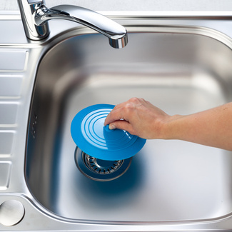 Abfluss-Stöpsel blau 2er-Set Abfluss-Stöpsel blau 2er-Set