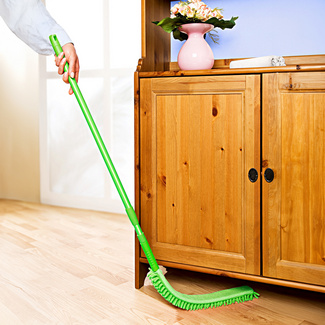 Ausziehbarer Reinigungsstab Staubmagnet grün Ausziehbarer Reinigungsstab Staubmagnet grün