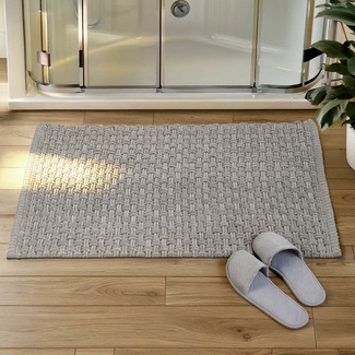 Badteppich Ecoli grau WENKO Badteppich Ecoli grau WENKO
