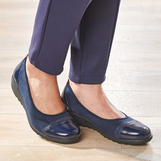 Ballerina "Frieda" dunkelblau Ballerina "Frieda" dunkelblau