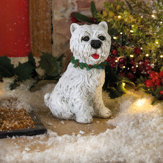 Bewegungsmelder Weihnachts-Westie, Gainsborough Bewegungsmelder Weihnachts-Westie, Gainsborough
