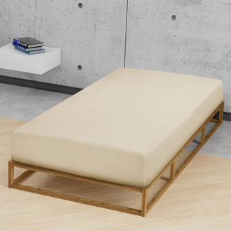 Castell Jersey-Stretch-Spannbetttuch kitt, 1x 140x200 cm - 160x200 cm Castell Jersey-Stretch-Spannbetttuch kitt, 1x 140x200 cm - 160x200 cm