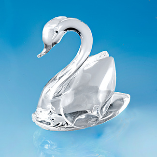Deko Glasfigur Schwan Deko Glasfigur Schwan
