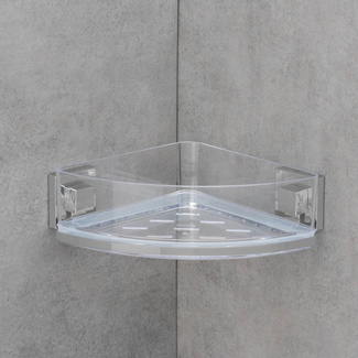 Eckablage Quadro Vacuum-Loc Edelstahl WENKO Eckablage Quadro Vacuum-Loc Edelstahl WENKO