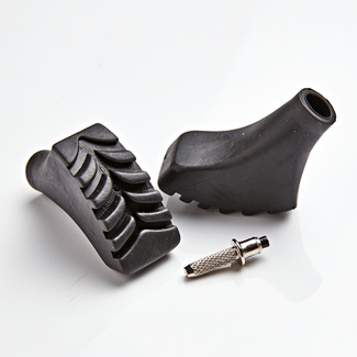 Ersatzpuffer mit Profil für Nordic-Walking-Stöcke Java, 2er-Set Ersatzpuffer mit Profil für Nordic-Walking-Stöcke Java, 2er-Set