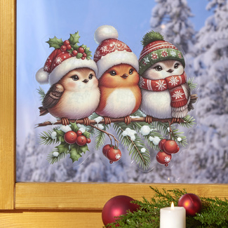 Hochwertige Fensterbilder für Weihnachten