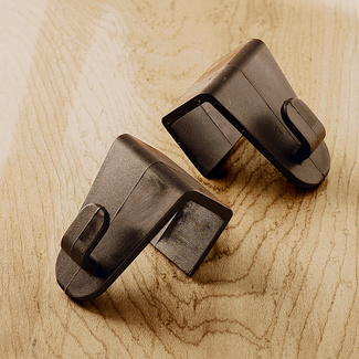 Fensterhaken zum Einhängen, braun, 2er-Set Fensterhaken zum Einhängen, braun, 2er-Set