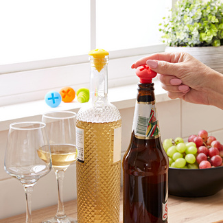 Flaschenverschlüsse 5er-Set Basilico Flaschenverschlüsse 5er-Set Basilico