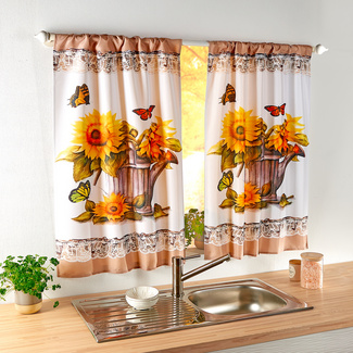 Gardinen "Sonnenblumen" 2er-Set Eldo Gardinen "Sonnenblumen" 2er-Set Eldo