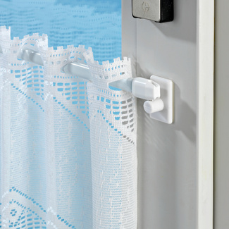 Gardinenhaken weiß, 4er-Set Gardinenhaken weiß, 4er-Set