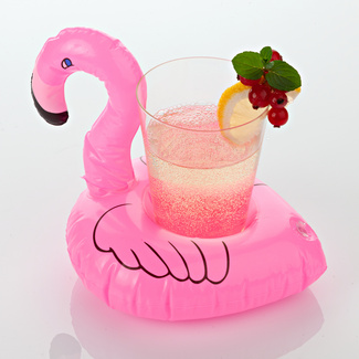 Glashalter "Flamingo", 4er-Set Glashalter "Flamingo", 4er-Set