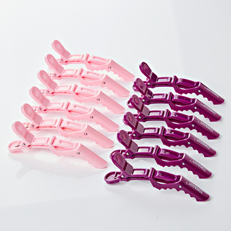 Haar-Styling Alligator-Klammern 10 Stk. Java Haar-Styling Alligator-Klammern 10 Stk. Java
