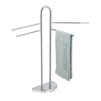 Handtuch- & Kleiderständer „Raumwunder“, 4 Arme, chrom WENKO Handtuch- & Kleiderständer „Raumwunder“, 4 Arme, chrom WENKO