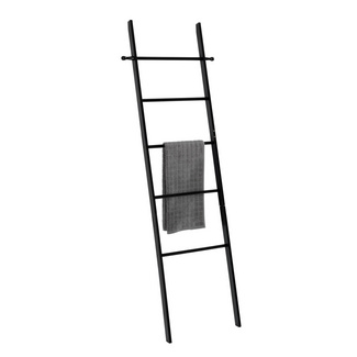 Handtuchleiter „Suri“, Bambus schwarz, 5 Stangen WENKO Handtuchleiter „Suri“, Bambus schwarz, 5 Stangen WENKO