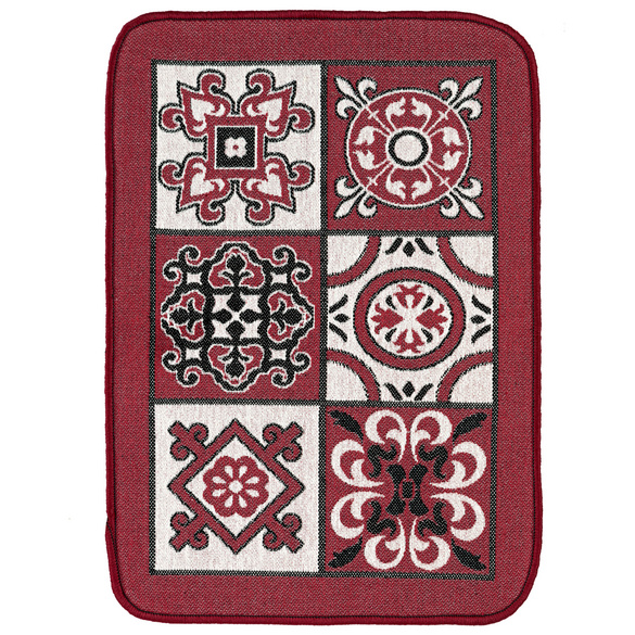 Küchenteppich rot 60 x 45 cm 42628000 | 3PAGEN