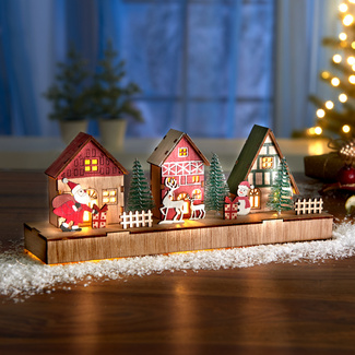 LED-Deko "Weihnachtsdorf mit Festbeleuchtung" Eldo LED-Deko "Weihnachtsdorf mit Festbeleuchtung" Eldo