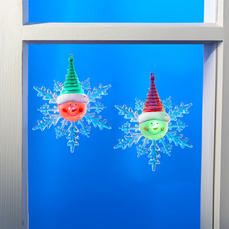 LED-Fensterdeko Schneeflocke mit Farbwechsel Eldo LED-Fensterdeko Schneeflocke mit Farbwechsel Eldo