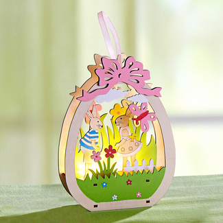 LED-Hänger "Osterei" rosé Eldo LED-Hänger "Osterei" rosé Eldo
