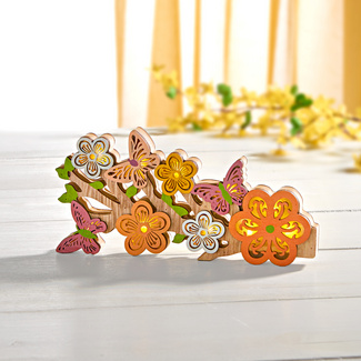 LED-Holzdeko "Blumen" Eldo LED-Holzdeko "Blumen" Eldo