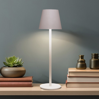 LED Tischleuchte 36 cm Weiß LED Tischleuchte 36 cm Weiß