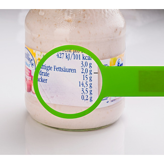 Leselupe mit Magnet grün Leselupe mit Magnet grün