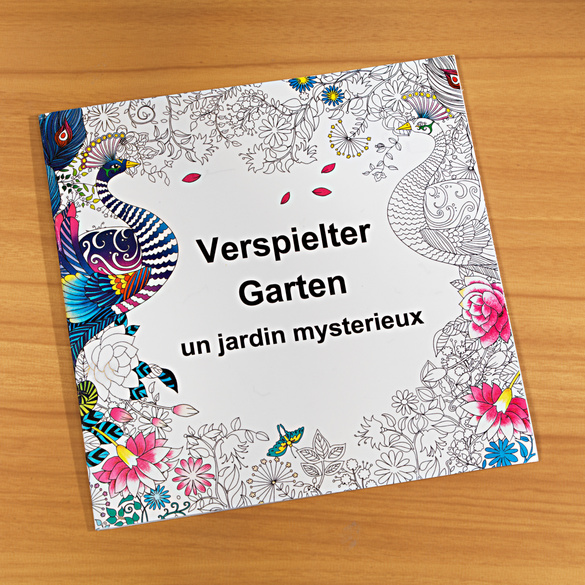 Malbuch &quot;Verspielter Garten&quot; 17046000 3PAGEN