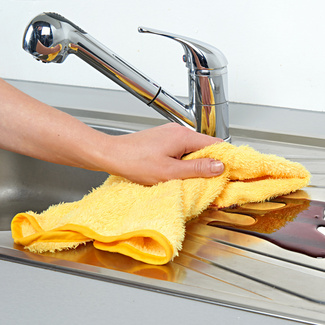 Mikrofaser-Supertuch gelb Mikrofaser-Supertuch gelb