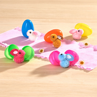 Osterüberraschung Eier mit Kuschelhäschen Eldo Osterüberraschung Eier mit Kuschelhäschen Eldo