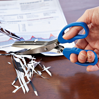 Papierschredder-Schere Papierschredder-Schere
