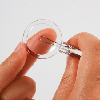 Pinzette mit Lupe Pinzette mit Lupe