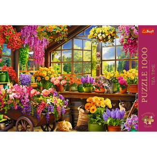 Puzzle 1000 Teile "Wintergarten Premium" Puzzle 1000 Teile "Wintergarten Premium"