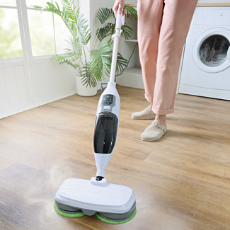 Rotierender Dampfreiniger 2-in-1 mit 10-tlg. Zubehör Bergström Rotierender Dampfreiniger 2-in-1 mit 10-tlg. Zubehör Bergström