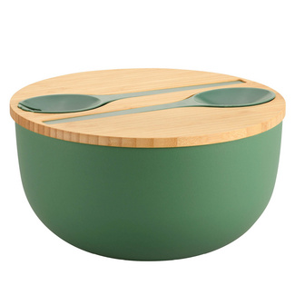 Salatschale grün mit Besteck KESPER Salatschale grün mit Besteck KESPER