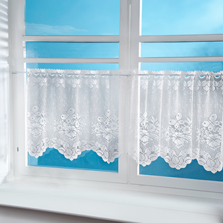 Scheibengardine "Frühling" Scheibengardine "Frühling"