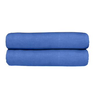 Spannbettlaken hellblau 100 x 200 cm, 2er-Set Spannbettlaken hellblau 100 x 200 cm, 2er-Set