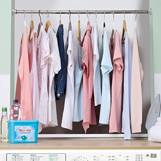 Teleskop-Kleiderstange 70 - 115 cm Teleskop-Kleiderstange 70 - 115 cm