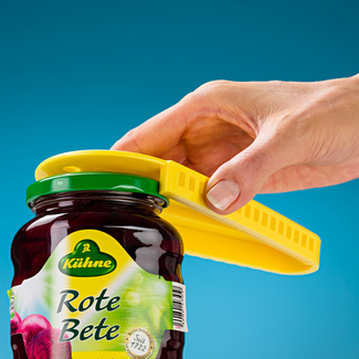 Universal-Deckelöffner gelb Universal-Deckelöffner gelb