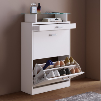 VCM Schuhschrank "Sipos M" Weiß VCM Schuhschrank "Sipos M" Weiß