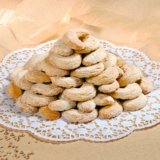 Vanillehörnchen, 500 g Vanillehörnchen, 500 g