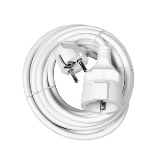 Verlängerungskabel 5 m weiß HEITECH Verlängerungskabel 5 m weiß HEITECH