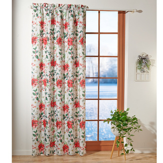 Vorhang "Glänzende Weihnachten" 140 x 230 cm Vorhang "Glänzende Weihnachten" 140 x 230 cm