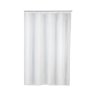 WENKO Anti-Schimmel Duschvorhang Uni White, Textil (Polyester), 120 x 200 cm, waschbar WENKO Anti-Schimmel Duschvorhang Uni White, Textil (Polyester), 120 x 200 cm, waschbar