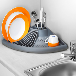 WENKO Eck-Geschirrabtropfer WENKO Eck-Geschirrabtropfer