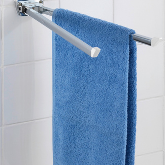 WENKO Handtuchhalter Basic glänzend, 2 Arme WENKO Handtuchhalter Basic glänzend, 2 Arme