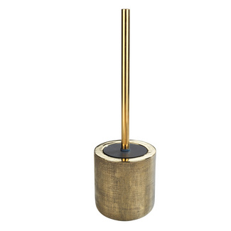 WENKO Keramik WC-Garnitur Rivara Gold, WC-Bürstenhalter, handbemalt WENKO Keramik WC-Garnitur Rivara Gold, WC-Bürstenhalter, handbemalt