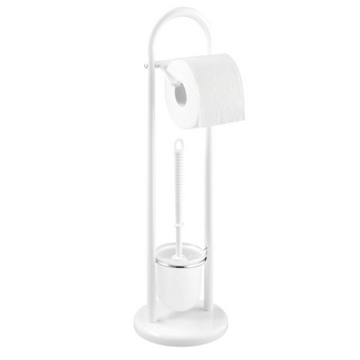 WENKO Stand WC-Garnitur Siena Weiß, aus Stahl WENKO Stand WC-Garnitur Siena Weiß, aus Stahl