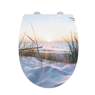 WENKO Toilettensitz Mod. Baltic Hochglanz, WC-Sitz mit Absenkautomatik, Schnellbefestigung WENKO Toilettensitz Mod. Baltic Hochglanz, WC-Sitz mit Absenkautomatik, Schnellbefestigung