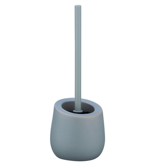WENKO WC-Garnitur Badi Grau Keramik, mit Silikon-Bürstenkopf WENKO WC-Garnitur Badi Grau Keramik, mit Silikon-Bürstenkopf
