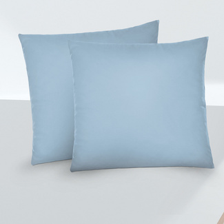 biberna Feinjersey-Kopfkissenbezug Doppelpack eisblau, 2x 80x80 cm biberna Feinjersey-Kopfkissenbezug Doppelpack eisblau, 2x 80x80 cm