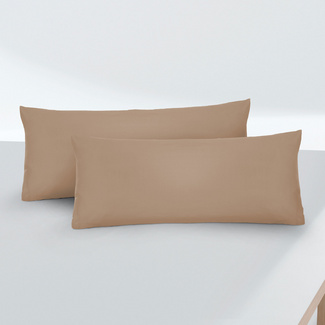 biberna Feinjersey-Kopfkissenbezug Doppelpack macchiato, 2x 40x80 cm biberna Feinjersey-Kopfkissenbezug Doppelpack macchiato, 2x 40x80 cm